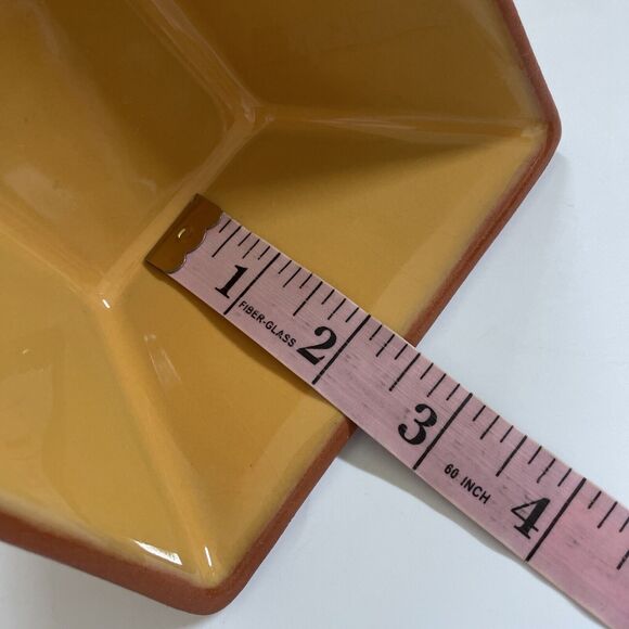 Crate & Barrel Set of Four Square‎ Bowls Made in Portugal Southwestern Pottery - Picture 10 of 10